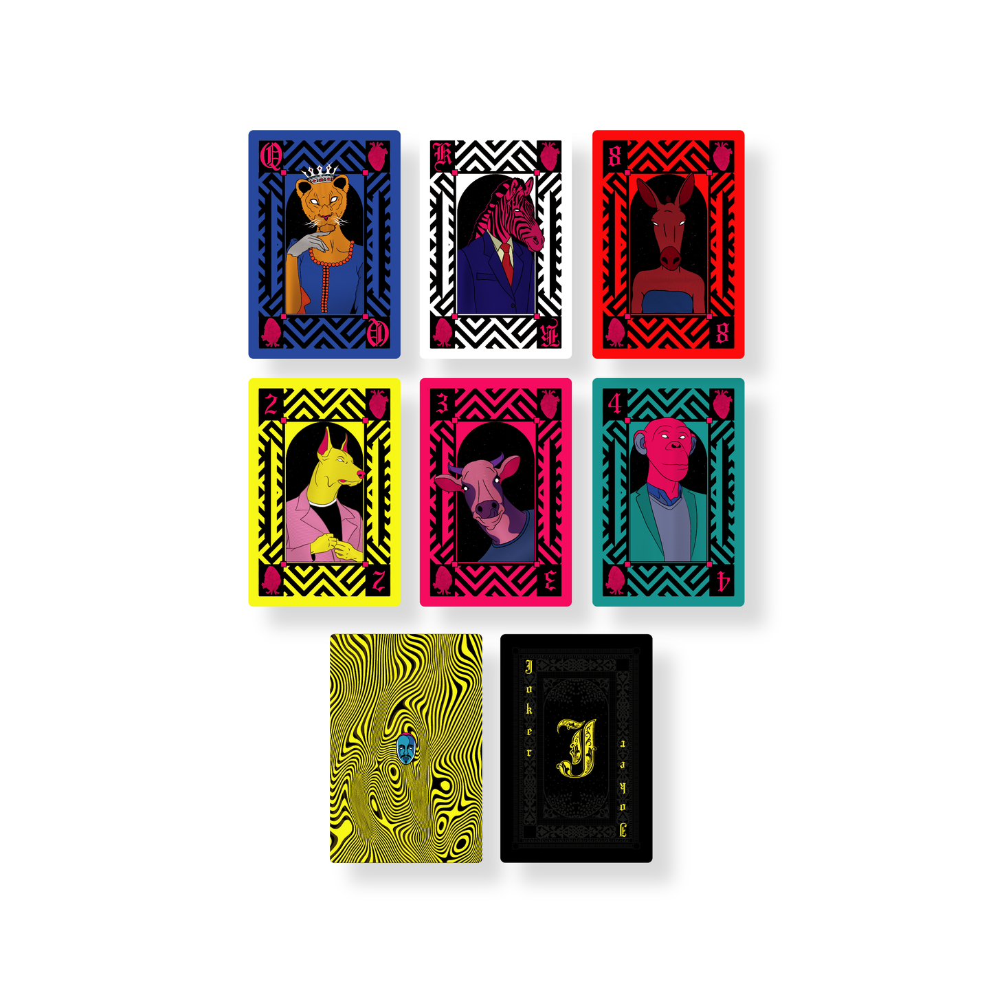 ANHU playing cards